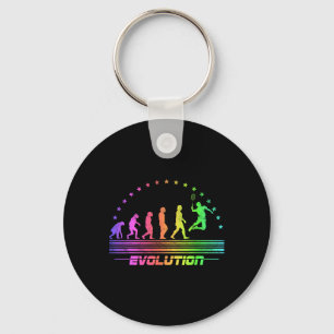Porte-clés Badmi masculin de la navette rétro Badminton Evolu