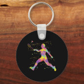 Porte-clés Badminton (Recto)