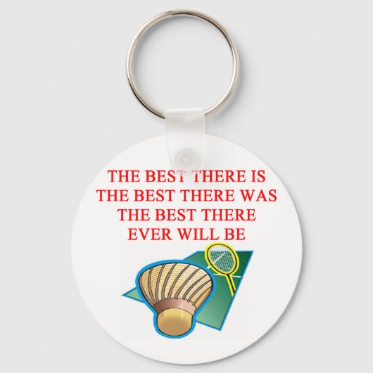 PORTE-CLÉS BADMINTON (Recto)
