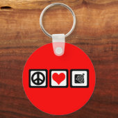 Porte-clés Badminton (Recto)