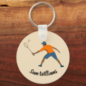 Porte-clés Badminton (Recto)
