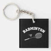 Porte-clés badminton (Devant)