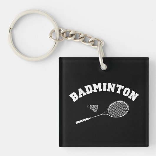 Porte-clés badminton (Devant)