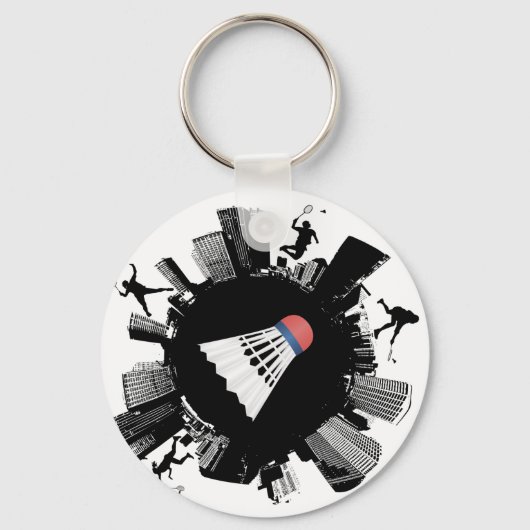 Porte-clés Badminton (Recto)