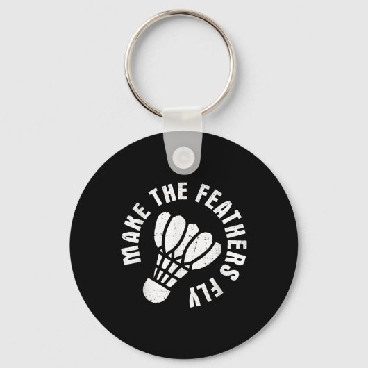 Porte-clés Badminton 4  (Recto)