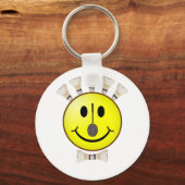 Porte-clés Badminton Bowtie (Recto)