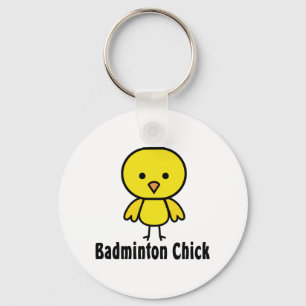 Porte-clés Badminton Chick