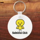 Porte-clés Badminton Chick (Recto)