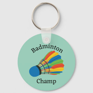 Porte-clés Badminton Design