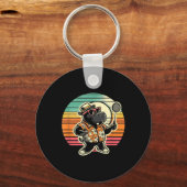 Porte-clés Badminton Hippo Shuttle  (Recto)