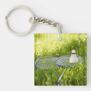 Porte-clés Badminton prêt à aller