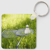 Porte-clés Badminton prêt à aller (Dos)