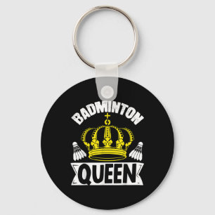 Porte-clés Badminton Queen Whats Your Superpower Sport Shuttl
