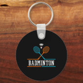 Porte-clés Badminton Racket Shutt Team Coach Badminton Play (Recto)