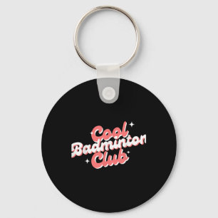 Porte-clés Badminton Racket Shuttle Sports Club Joueur