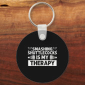 Porte-clés Badminton Smashtles Racquet Sport (Recto)