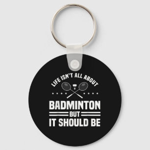 Porte-clés Badminton sportif Jeu sportif Joueur sportif Athlè