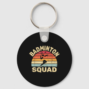 Porte-clés Badminton Squad Pour Hommes Navette Vintage Sport