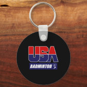 Porte-clés Badminton Usa (Recto)