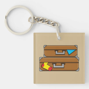 Porte-clés Bagages de dessin