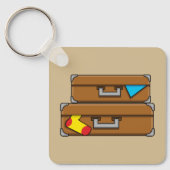 Porte-clés Bagages de dessin (Recto)