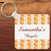 Porte-clés Bagages et crème (Recto)