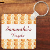 Porte-clés Bagages et crème (Verso)