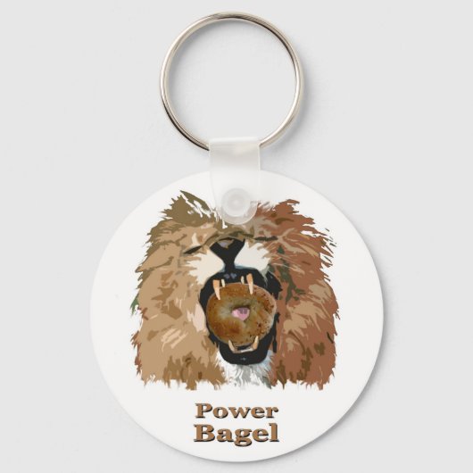 Porte-clés Bagel d'alimentation (Recto)