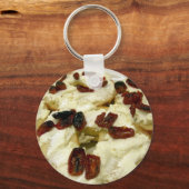 Porte-clés bagel grillé avec fromage de chèvre (Recto)