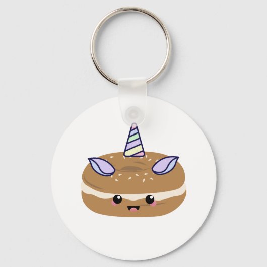 Porte-clés Bagel Unicorn Bagel Buddies (Recto)
