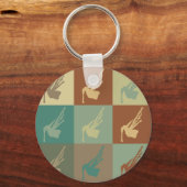 Porte-clés Bagpipes Pop Art (Recto)