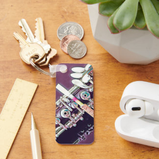 Porte-clés Bague à clé en boite