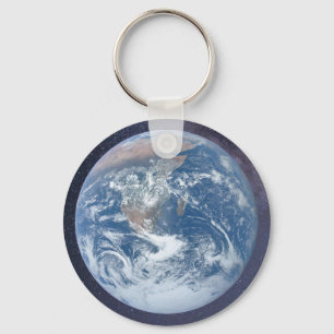 Porte-clés Bague à clé terrestre de la planète