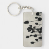 Porte-clés Bague à touches de chevalets (Devant)