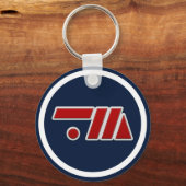 Porte-clés Bague à touches de marque (Recto)