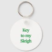 Porte-clés Bague clé Noël tous les jours (Verso)