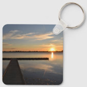 Porte-clés Bague clé Wendouree Twilight Tranquillité (Dos)