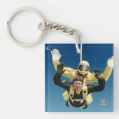 Porte-clés Bague de clé acrylique (Devant)