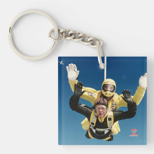 Porte-clés Bague de clé acrylique (Devant)