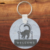 Porte-clés Bague de clé d'accueil (Recto)