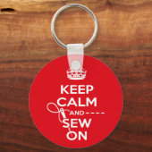 Porte-clés Bague de clé de couture (Recto)