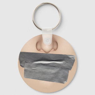 Porte-clés Bague de clé de la bouche de bande de goutte
