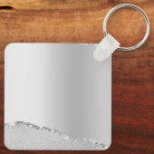 Porte-clés Bague de clé de la meilleure tante (Verso)