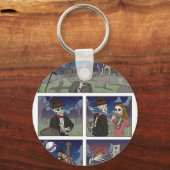 Porte-clés Bague de clé de la vitesse du cimetière (Recto)