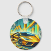 Porte-clés Bague de clé de transaction stock (Recto)