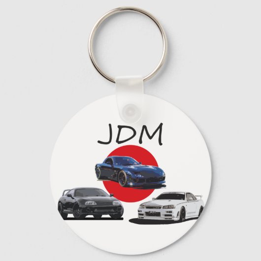 Porte-clés Bague de clé JDM (Recto)