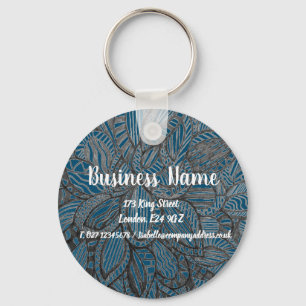 Porte-clés Bague de clé personnalisée marketing de nom d'entr