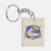 Porte-clés Bague de liberté Eagle-Let (Devant gauche)