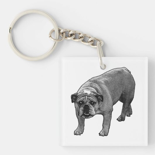 Porte-clés Bague de touche de point de jingle (Devant)