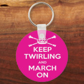 Porte-clés Bague de touches Majorque (Recto)